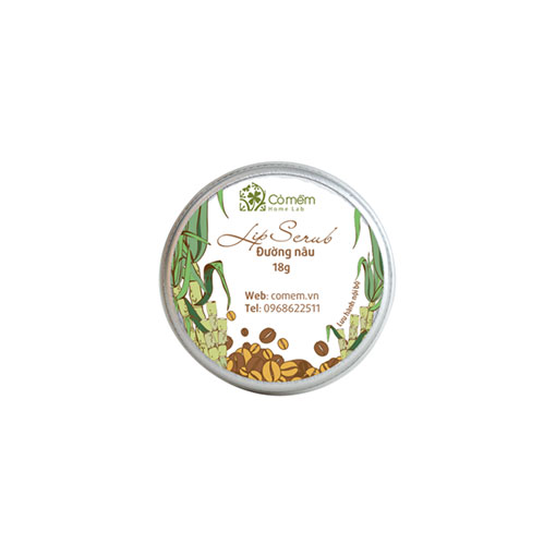 Tẩy da chết môi Lip Scrub Đường Nâu